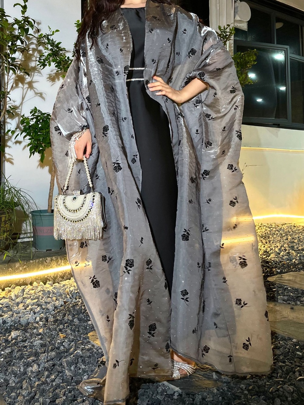 Jalabiya Women Arabic - bayram Müslüman 2 Parça Set Kadın