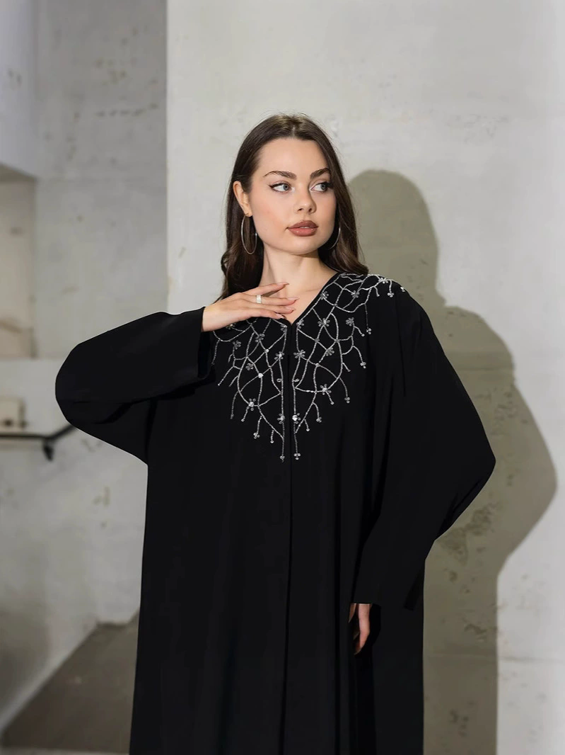 Jalabiya Women Arabic - Kadınlar için Abayas Parti Elbiseler Elmas