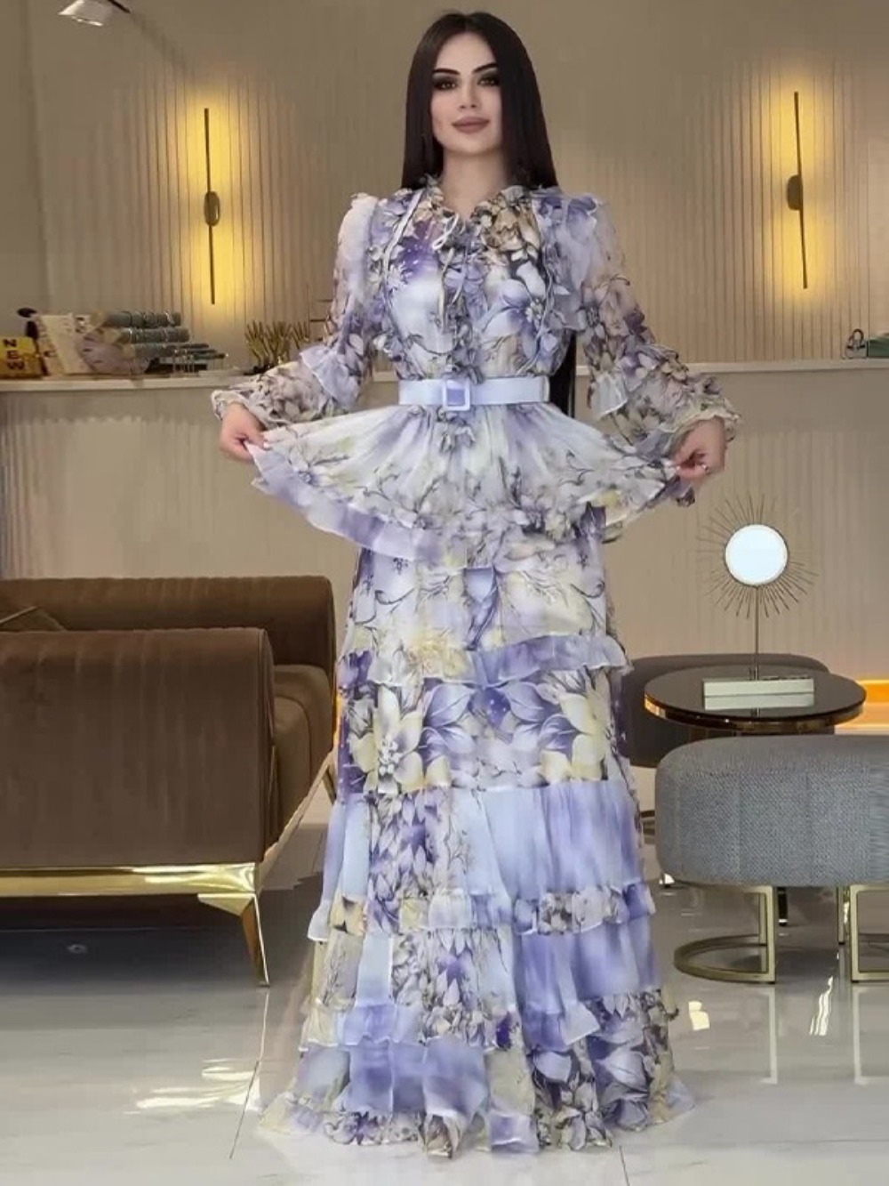 Jalabiya Women Arabic - bayram kadın parti elbise Abaya müslüman