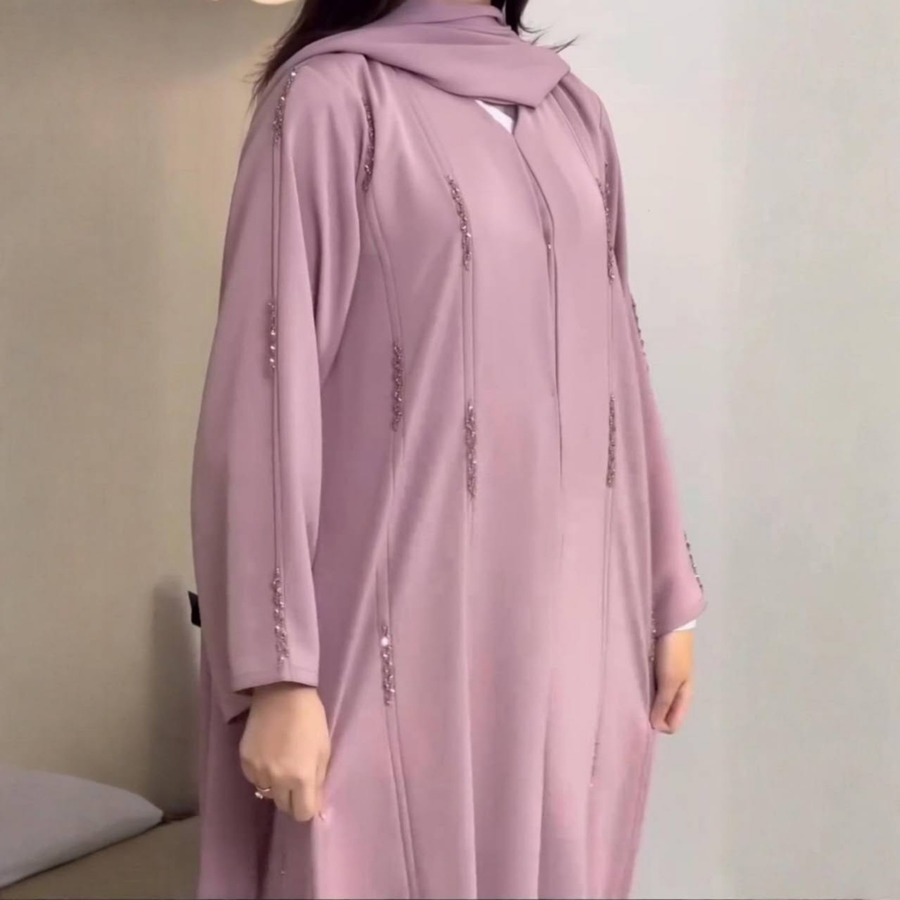 Bayram Kadın Abayası Boncuklu  - Jalabiya Women Arabic incelemesi ve fiyatı