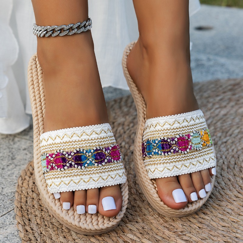 Kadın Terlik Açık Düz Tasarımc - Ethnic Fashion Design incelemesi ve fiyatı