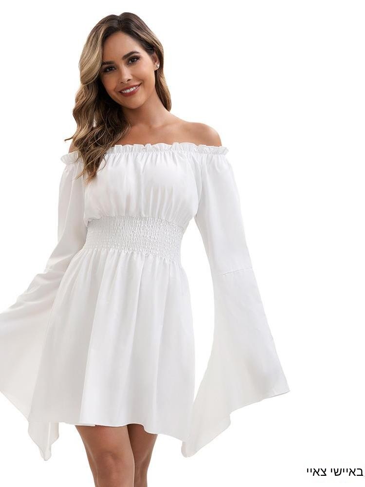 Retro Ortaçağ Rönesans Tek Omu - Ethnic Fashion Design incelemesi ve fiyatı