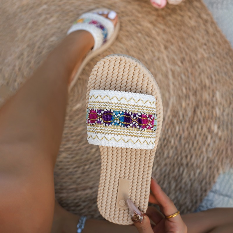 Kadın Terlik Açık Düz Tasarımc - Ethnic Fashion Design incelemesi ve fiyatı